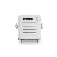 KOMUNICA Altavoz Externo PWR-SB1-M Blanco para Emisora de Bas Regulador de VOLUMEN,IP68 3-5W