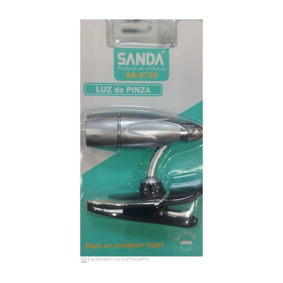 SANDA Luz Led de Libro con Pinza SD-5739