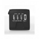 SOGO Enchufe Universal para Us/aus/uk/eu con 3XUSB/1XTIPO C SS-18125