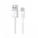 HOME Cable Datos Tipo C a USB a 3A 1MTR Blanco HCB-02-C Carga Rapida