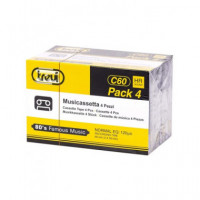 TREVI Pack de 4 Cintas Cassette C60