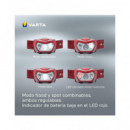 VARTA Linterna Led Frontal de Cabeza 200LM H20 Pro 17650