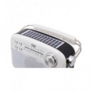 TREVI Radio Retro con Panel Solar/ Radio/usb/aux/bt Ra 7F50 Bt Blanco