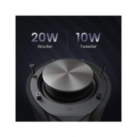 HIFUTURE Altavoz BLUETOOTH Ripple 30W Rojo