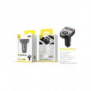 Oneplus Transmisor BLUETOOTH Fm para Coche 18W con 2XUSB NT7002  ONE PLUS