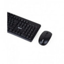 IGGUAL Kit Teclado+raton Inalambrico Wmk-basic Negro