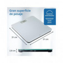 Ade Bascula Digital de Baño con Funcion Voz Be 2011 Gina Blanc hasta 250KG,MENSAJES de Voz 5 Idiomas  LALO