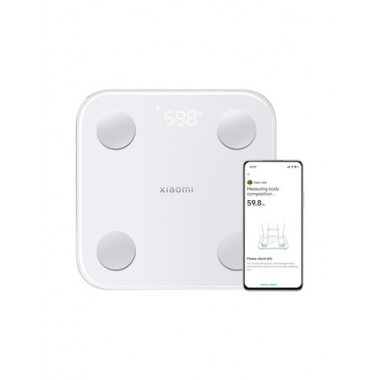 XIAOMI Bascula Ba&ntilde;o Digital mi Body Composition Scale S400 Blanco BLUETOOTH hasta 150KG MJTZC01YM
