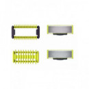 PHILIPS QP620/50 Pack 2 uds Recambio para One Blade + 1 Body Kit