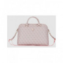 GUESS Funda Maletin para Portatil 13"-15"4G Zipper Rosa con Logo