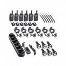 MIDLAND Pack 6 Walkie Talkies Pmr 32 Canales con Micro Auricular BR180