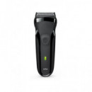 BRAUN Afeitadora 300S Recargable 3-FLEX Lavable
