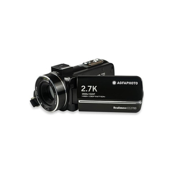 AGFAPHOTO Videocamara Digital Realimove CC2700 24MP,18X ZOOM,3" LCD,2.7K con Mando