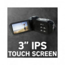 AGFAPHOTO Videocamara Digital Realimove CC2700 24MP,18X ZOOM,3" LCD,2.7K con Mando