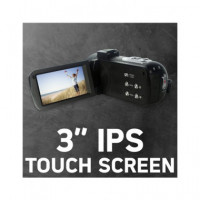AGFAPHOTO Videocamara Digital Realimove CC2700 24MP,18X ZOOM,3" LCD,2.7K con Mando