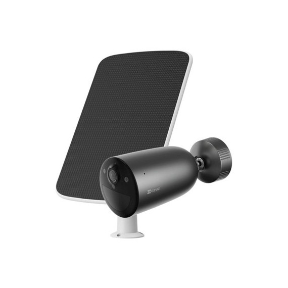 EZVIZ Camara Ip Exterior con Placa Solar EB3 4G Negro