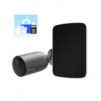 EZVIZ Camara Ip Exterior con Placa Solar EB3 4G Negro