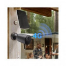 EZVIZ Camara Ip Exterior con Placa Solar EB3 4G Negro