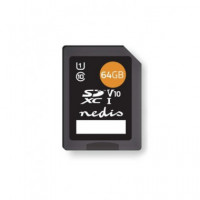 NEDIS Tarjeta Memoria Sd 64GB MSDC64100BK