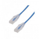EUROCONNEX Cable Red RJ45 CAT6A 5MTRS 0086AZ-5 Azul 10 Gpbs 500 Mhz Lzsh % 100% Cobre