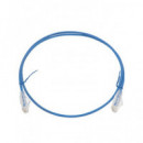 EUROCONNEX Cable Red RJ45 CAT6A 3MTR 0086AZ-3 Azul 10GBPS 500MHZ Lzsh & 100% Cobre