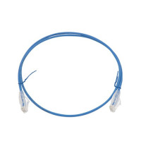EUROCONNEX Cable Red RJ45 CAT6A 0.6MTRS 0086AZ-06 Azul Lzhs & 100% Cobre 10GBPS 500MHZ