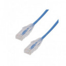 EUROCONNEX Cable Red RJ45 CAT6A 0.6MTRS 0086AZ-06 Azul Lzhs & 100% Cobre 10GBPS 500MHZ