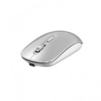 DEVIA Raton Inalambrico/bluetooth Silencioso Plata