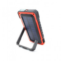 MADER Linterna Led Recargable Solar 700LM con Bateria Externa 4000MAH 89283