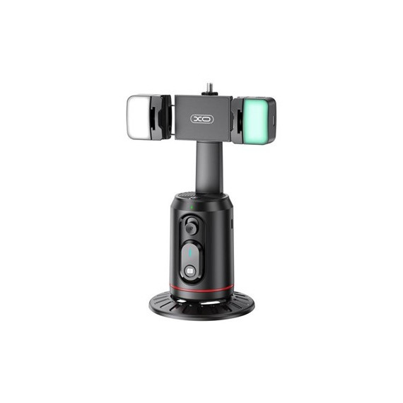 XO Soporte Movil Luz Led con Seguimiento Facial BLUETOOTH 360º XO-SS16(LW) con Mando