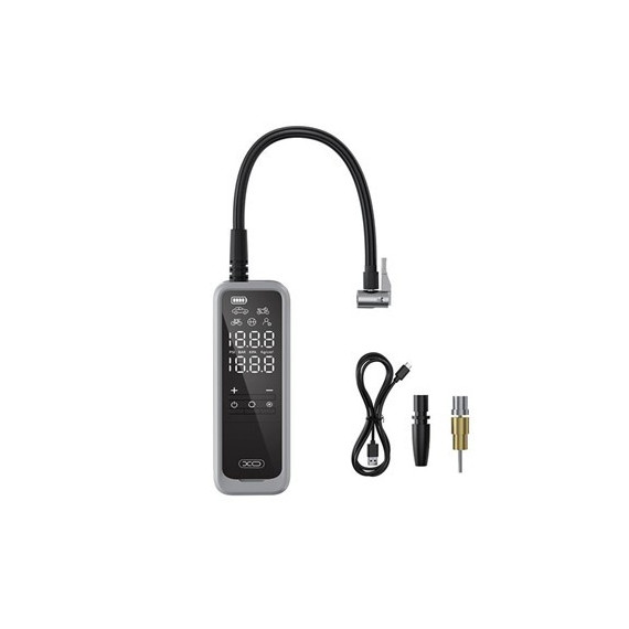 XO Inflador Portatil Inalambrico XO-CZ018 85W 5000MAH con Luz Led