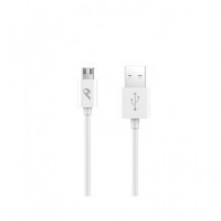 HOME Cable Datos Micro USB a USB 1MTR Blanco YCB-01-CW