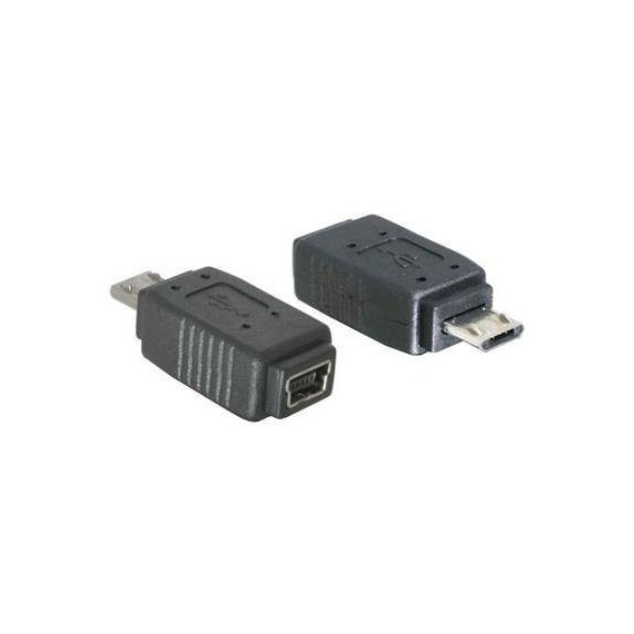 DELOCK Adaptador Micro USB H a Mini USB M 65155