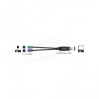 DELOCK Cable Adaptador Usb/m a 2XPS/2 61051