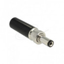 DELOCK Conector hembra DC 5.5x2.5mm para soldar