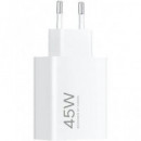 XIAOMI Cargador Red Turbo 45W USB a 4.1A Blanco BHR07SLEU