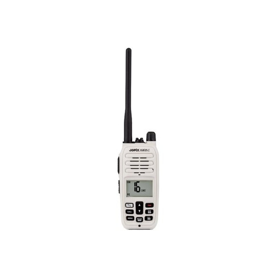 JOPIX Emisora Portatil Marino Marine 616P  Vhf/fm  IP67 Puede Sumergirse 1 M durante 30 Mi,  1-5W