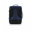 GABOL Mochila para Aquipaje Avion Abordo Xl Azul Week Eco 35L