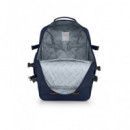 GABOL Mochila para Aquipaje Avion Abordo Xl Azul Week Eco 35L