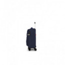 GABOL Trolley de Mano Pequeña Tela con 4 Ruedas Cloud Azul