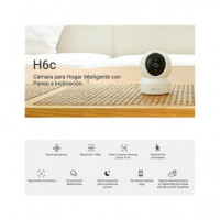 EZVIZ Camara Seguridad Ip Smart Home Interior Full HD 1080 360 H6C Blanco