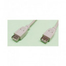 EUROCONNEX Cable Usb-a  H/h 1.8MTRS Gris 2896