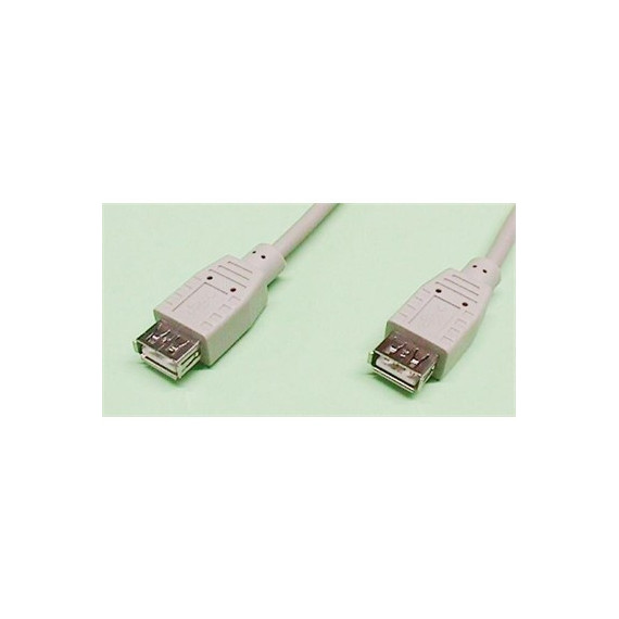 EUROCONNEX Cable Usb-a  H/h 1.8MTRS Gris 2896