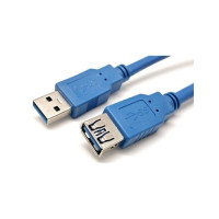 EUROCONNEX Cable USB a 3.0 M-h 3MTRS Azul 4169-3