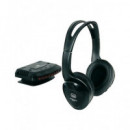 TREVI Auricular TV Inalambrico con Base FRS1240 Negro