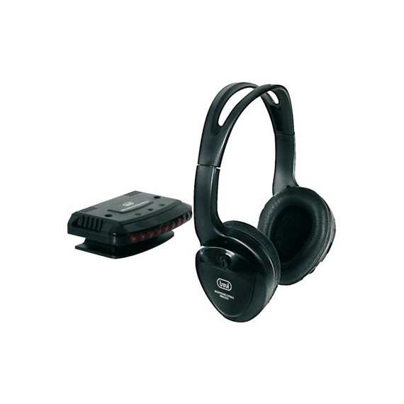 TREVI Auricular TV Inalambrico con Base FRS1240 Negro