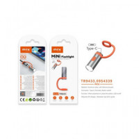 MTK Mini Linterna Led Recargable TR9433