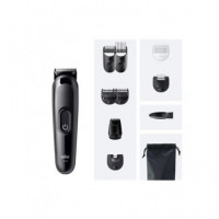 BRAUN Afeitadora de Barba, Cortapelo 10 En 1 Series 3 AIO 3560 Recargable