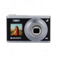 AGFAPHOTO Camara de Foto Digital DC9200 Negra 24MP,10X ZOOM,4K,ESTABILIZACION de la Imagen