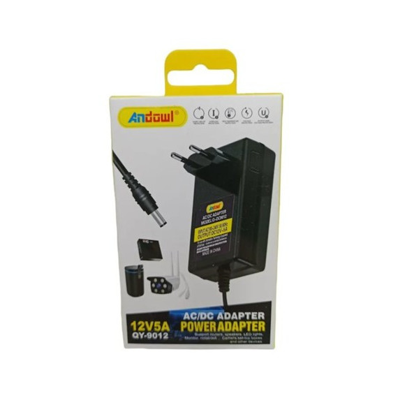 ANDOWL Alimentador Corriente 12V 5A QY-9012